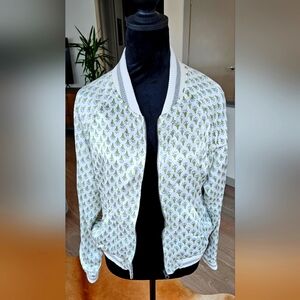 Tiny Editions for Anthropologie Jacket with Embroidered Back, Size: M